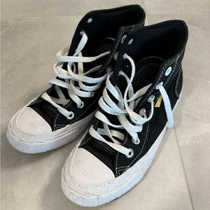 Converse Black and White High-Tops